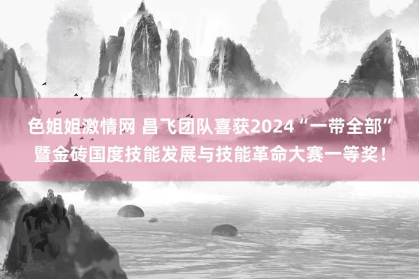 色姐姐激情网 昌飞团队喜获2024“一带全部”暨金砖国度技能发展与技能革命大赛一等奖！
